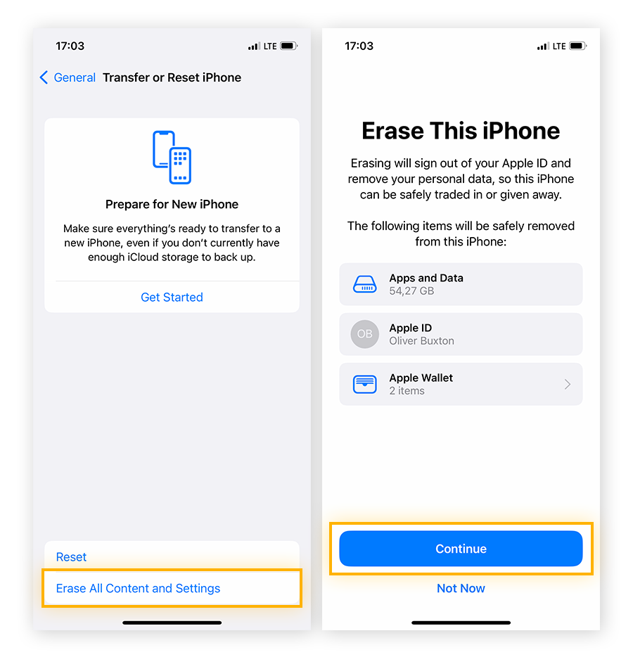 Reset sale smc iphone